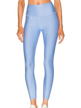 alo yoga 7/8 high waist airlift leggings in blue